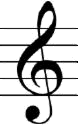 Treble Clef Sign